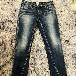 Rodeo crowns cropped skinny jeans